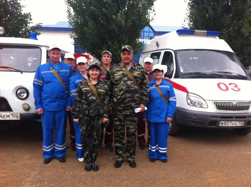 Командно-штабное учение в Бураевском районе