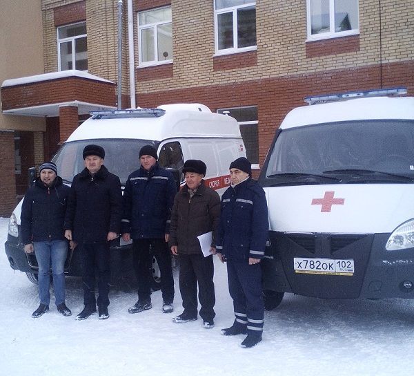 Бураевской ЦРБ выделены 2 автомобиля "Скорой помощи"